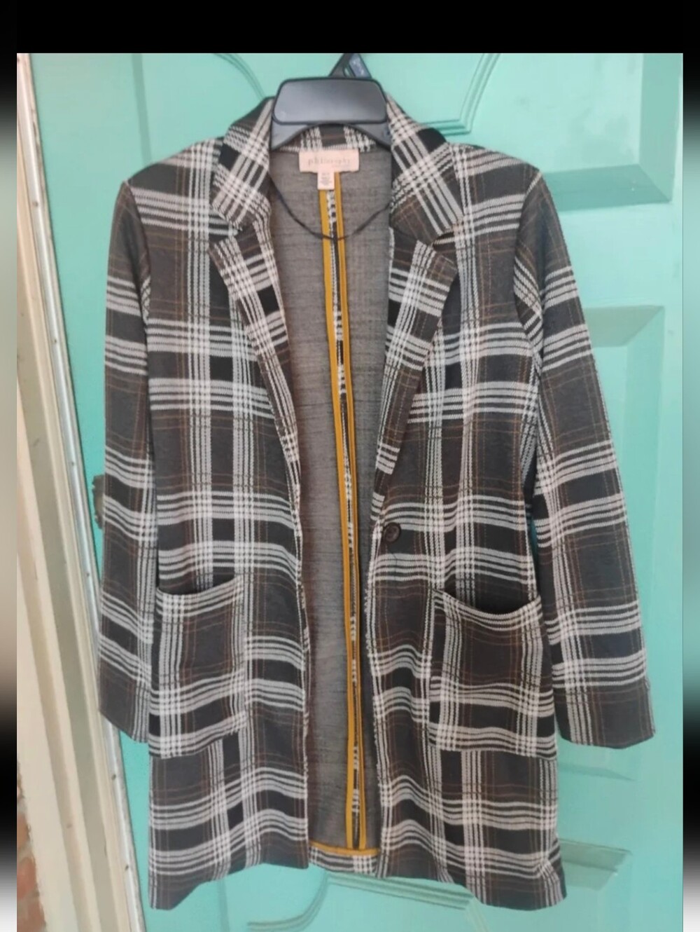 Philosophy Plaid JACKET